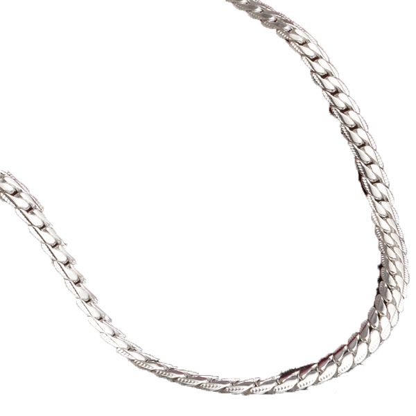 

chains 5mm fashion chain 925 sterling silver necklace pendant men jewelry full side