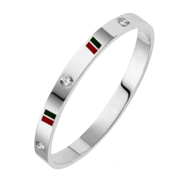 

jewelry 18k gold stainless steel women luxury love bracelet charms wedding bangle mens bracelets bracciali gift box228b, Black