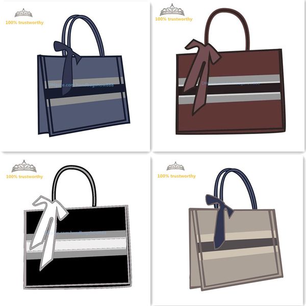 

7a tote bag canvas shopping handbag classic women designer embroidered