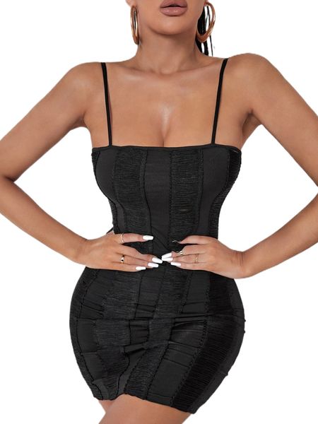 

sxy solid ripped bodycon dress p76w#, Black;gray