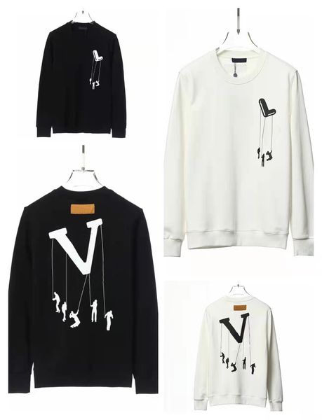 

s-5xl mens designer hoodies men women stylist jacket hoodie camouflage print sweatshirts for male 6 colors, Black