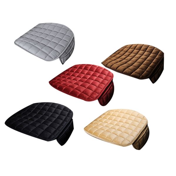 

2022 new car seat cover winter warm cushion antislip universal front chair breathable pad