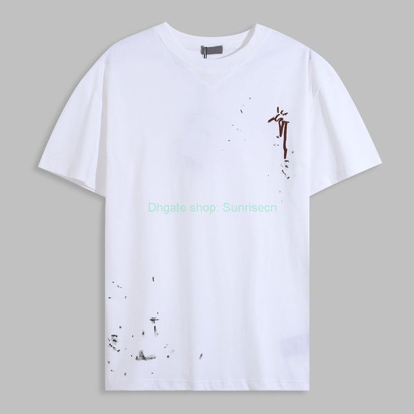 

men's plus tees & polos round neck embroidered and printed polar style summer wear with street pure cotton 0c9, Black;brown