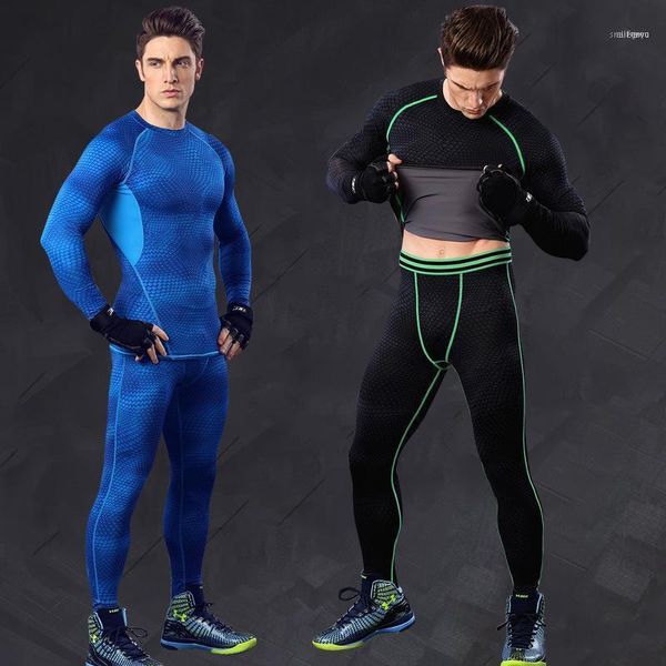 2022 Men Roupos Men's Compression calça base engrenagem de camada de base