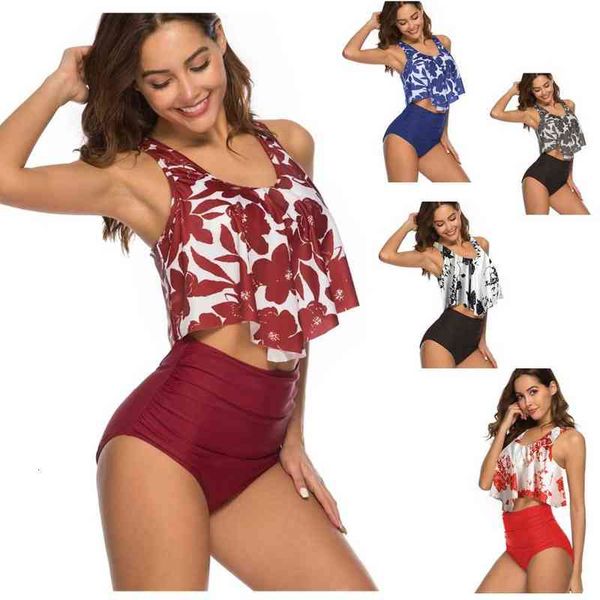 

bikini split swimsuit, White;black