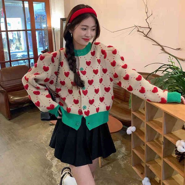 

women's sweaters small fragrance sweater coat women's sweet age reducing loose short long sleeved knitted cardigan spring small ma, White;black