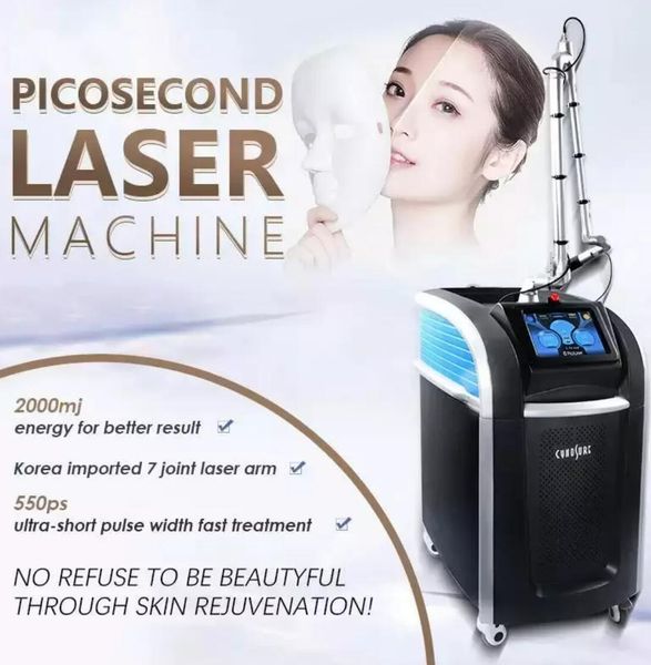 

professional tattoos removal laser with 450 ps skin rejuvenation machine los angeles riverside increased collagen adjustable spot size beaut, Black