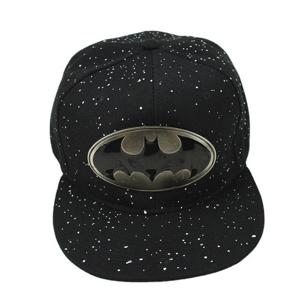 

ball caps iron flat brim hat men and women couple metal standard hip-hop sunshade, Blue;gray
