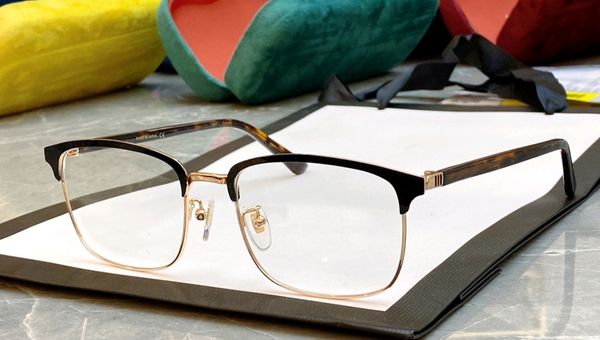 

0130o gold havana eyeglasses glasses frame men fashion eyewear, Black