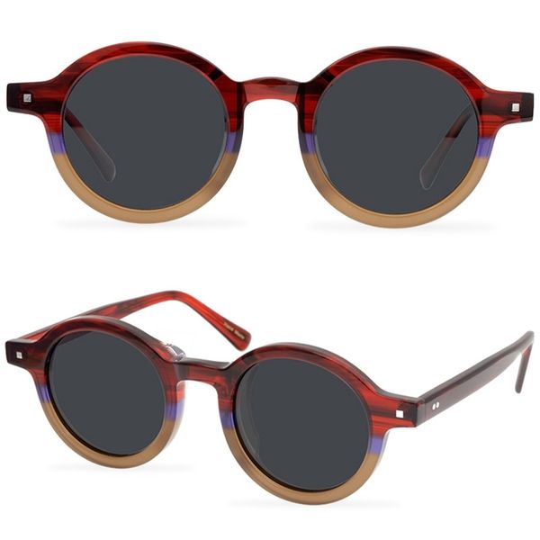 

eyeglasses 80% off classic round plate men's and women's polarized anti ultraviolet outdoor travel sports, White;black