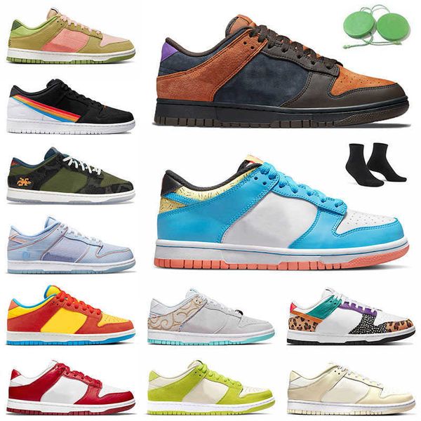 

2022 low sb sports sun club designer sneakers casual shoes animal bart simpson cider men women trainers green apple coconut milk us7.5, Black