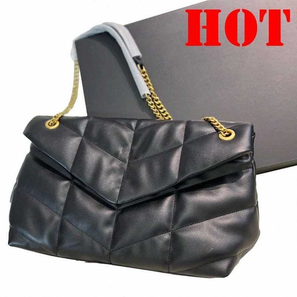 

wholesale designer handbags women luxury bags with leather chain cross body loulou puffer tote 12yj#