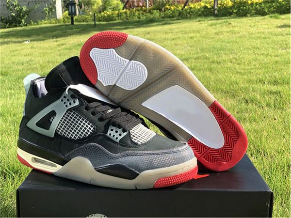 

2022 new off authentic 4 bred sp wmns sail 4s virgil ablohs men women basketball shoes muslin white black zapatos sneakers with original box