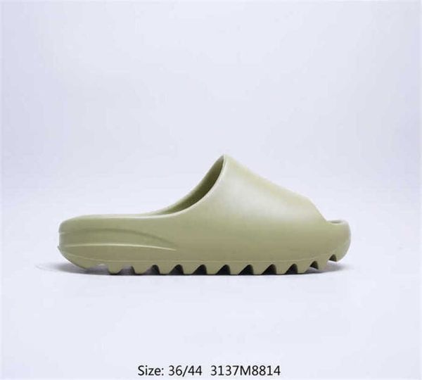 

mens slides footwear slippers desert sand summer brown flat men women beach resin slide sandal womens slipper graffiti bone rubber 36-45 baa, Black