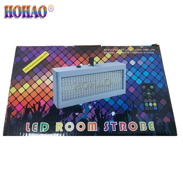 Luz de estroboscópio do palco 270 pcs SMD LED White Effect Light Light Lâmpada para Home Party Bar Sound Auto DJ Disco LED