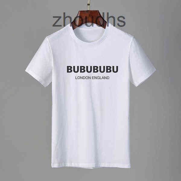 

brand famous mens t shirt letter print round neck short sleeve black white fashion men women tees, White;black
