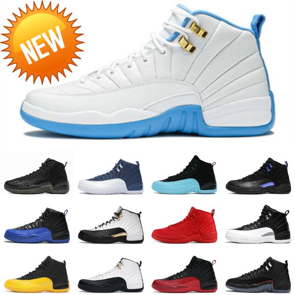 

boots jumpman basketball 12s shoes 12 men women dark concord flu game university, Black