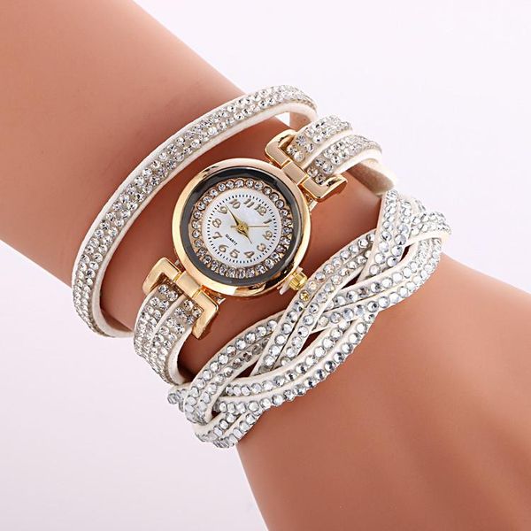 

wristwatches women watches diamond bracelet watch circle ladies quartz montre femme relojes para mujerwristwatches wristwatcheswristwatches, Slivery;brown