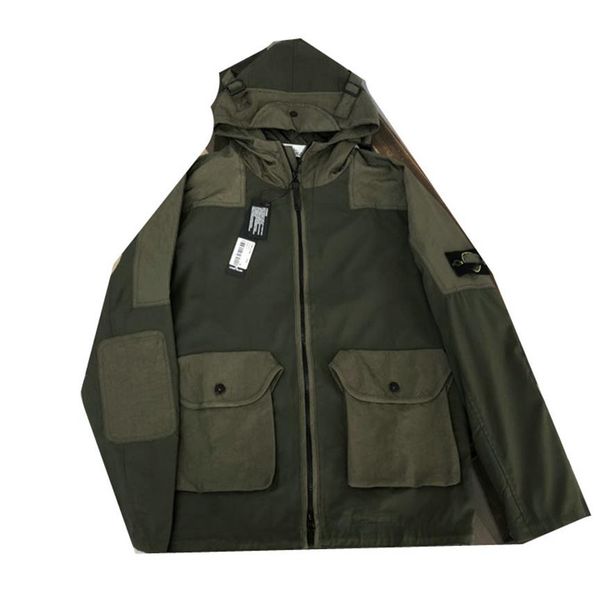

fashion mens jacket goo d spring autumn outwear windbreaker zipper clothes jackets coat outside can sport asia size men's clothing m-3x, Black;brown