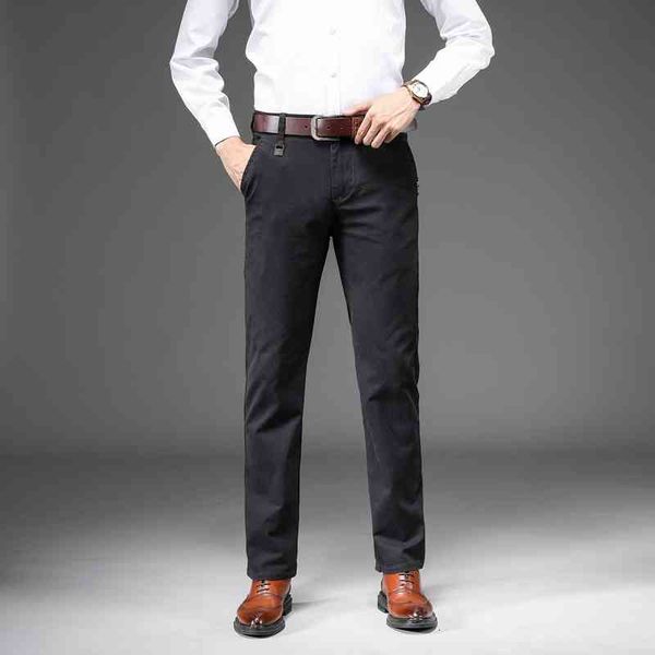 

men's jeans summer thin men's casual pants straight business middle-aged and young people medium waist large trend b2ef, Blue