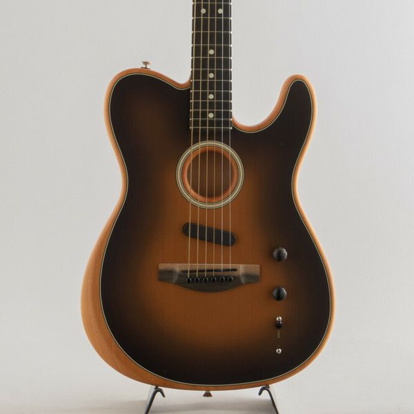 

acoustasonic tele/sunburst electric guitar same of the pictures