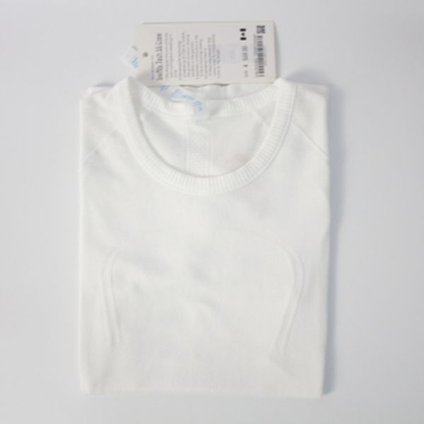 

2023motion current lu-088 nwt women's sports yoga t-shirt fitness clothing woman short sleeve workout shirts gym active wear clothes l, Gray