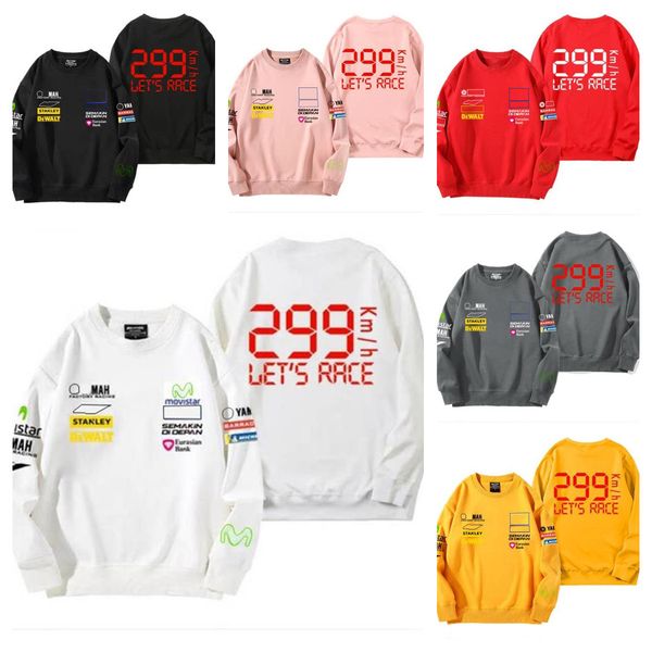 

new motorcycle racing hoodie spring and autumn team crew neck sweater spot sales