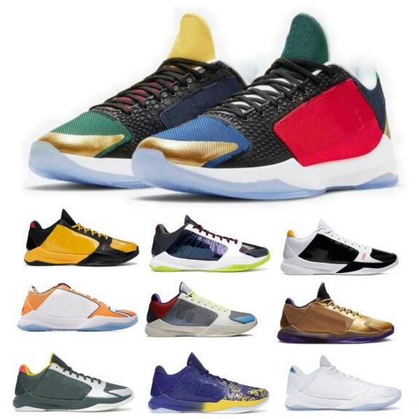 

mens 5 5s protro basketball shoes mamba zebra bruce lee alternate zk5 v gamer exclusive chaos pj tucker green 2022 outdoor trainers sneakers