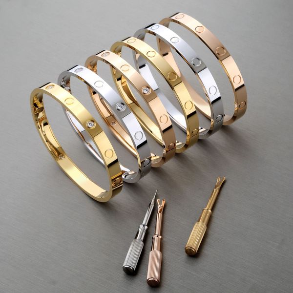 

gold bracelet diamond bracelets screw bangle bangles armband designer pulsera bracciali design pulseras bracciale love brazalete designer je, Black
