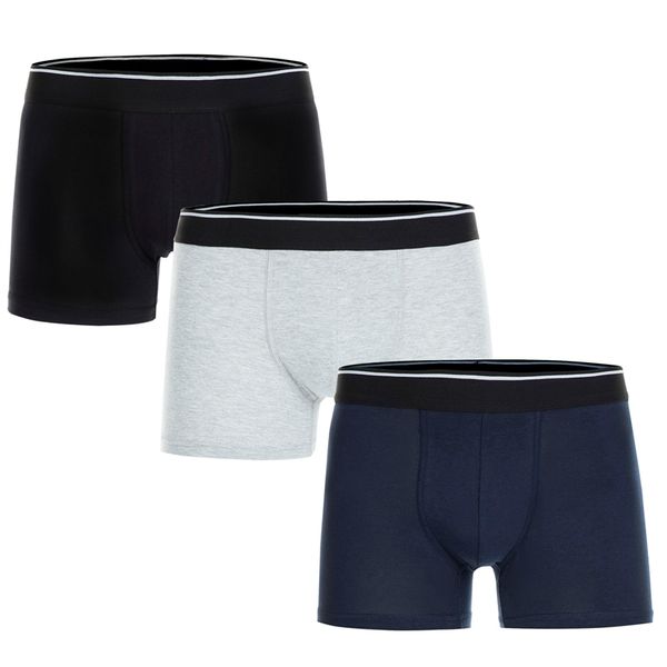 

buratti sport 3 pack boxer men s boxer lj201110, Black;white