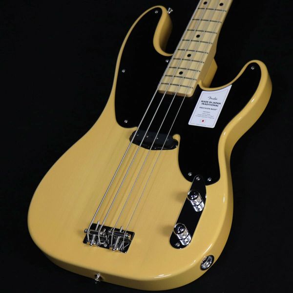 

traditional orignal 50s precision bass butterscotch blond electric guitar bass