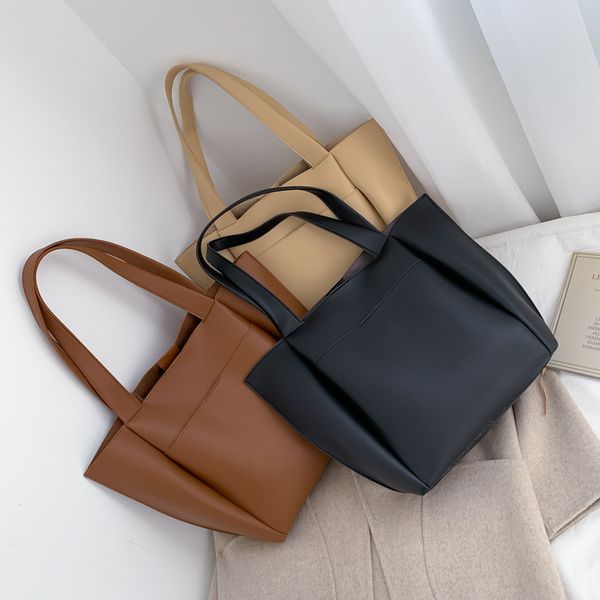 

women shopping bags fashion casual womens bag handbag totes high-capacity pu oxford large volume wholesale simplicity s992