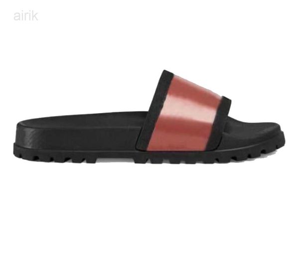 

designer rubber slides sandal floral brocade fashion mens gear bottoms flip flops slippers striped womens sandals, Black