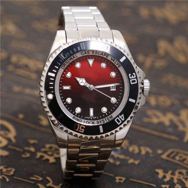 

uxury watch date es wrist luxury designer guiwanglao luxury brand 2022 business men's stainless steel, Slivery;brown