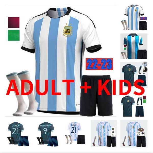 

copa america 2021 2022 2023 argentina soccer jerseys 21 22 23 dybala maradona aguero di maria martinez tagliafico icardi . martinez footbal, Black;yellow
