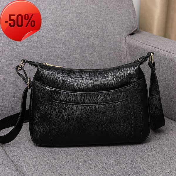 

fashion luxury designer2022 spring and summer new simple women's korean version large capacity middle-aged mother's messenger bag