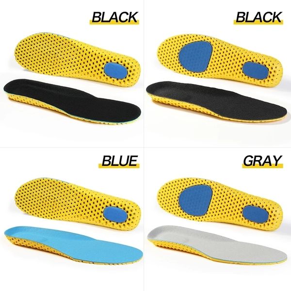 

footmaster elastic shock absorbing shoe insoles breathable honeycomb sneaker inserts sports memory foam insole 220610, White;pink