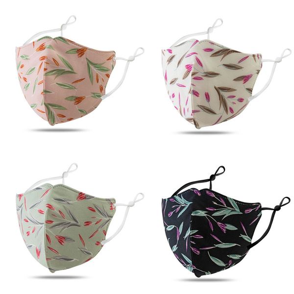 

adults washable cloth face masks reusable dustproof face cover with adjustable ear loops for winter