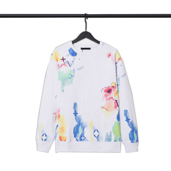 

2022 mens designer sweatshirts three-dimensional letters hip-hop hoodies men and women hooded fleece sweater m-3xl, Black