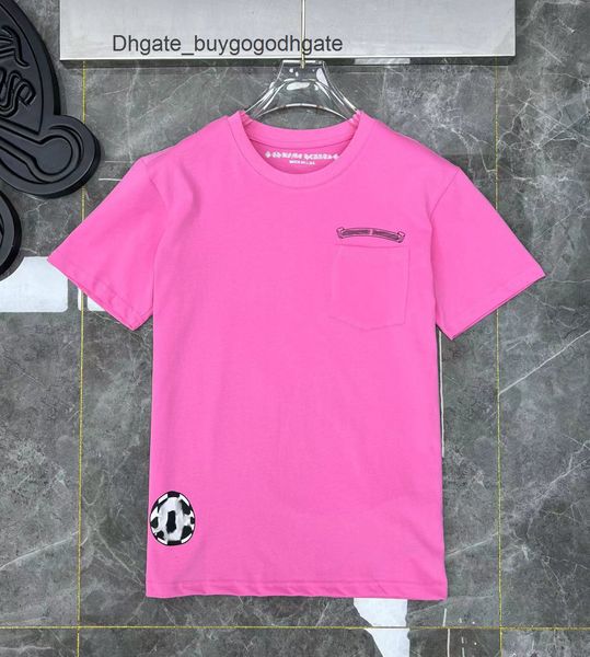 

mens luxury brand t shirts ch fashion man tees sanskrit letter t-shirt summer horseshoe flower cross short sleeve designer tshirts hip hop s, White;black