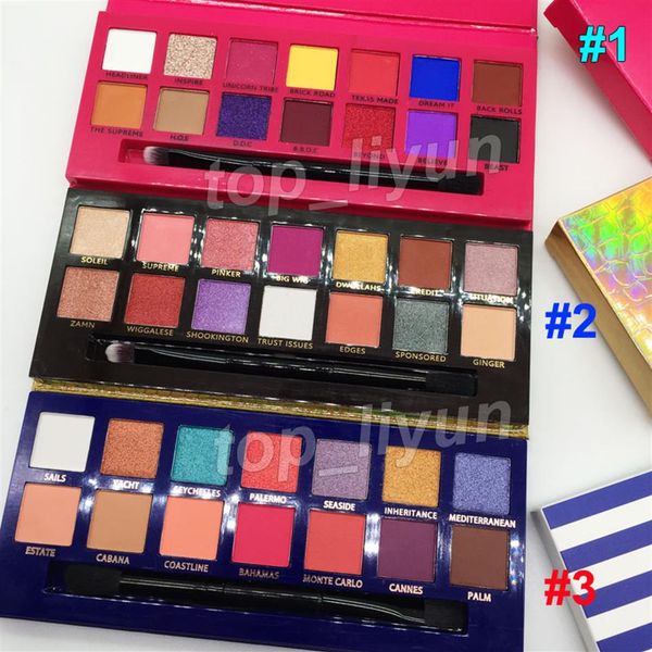 

makeup 14 colors eye shadow riviera palette eyeshadow with brush aina alyssa eyeshadow shimmer matte eye shadow beauty cosmetics225c