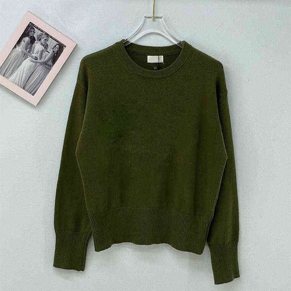 

fashion 2022 designer design c&e home new autumn and winter letter pullover round neck casual age reducing sweater women's, White;black