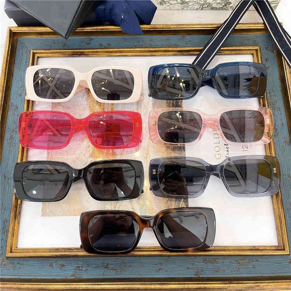 

sunglasses d fashion trend rectangular star same narrow frame sunglasses ctnl, White;black