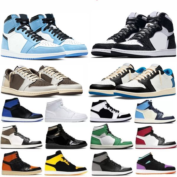 

og jumpman 1 basketball shoes 1s travis scotts lows reverse mocha men women sneakers bred panda chicago shattered backboard obsidian unc out