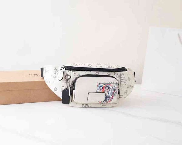 

high edition new cross-body bag lightweight leather fanny pack for men and women
