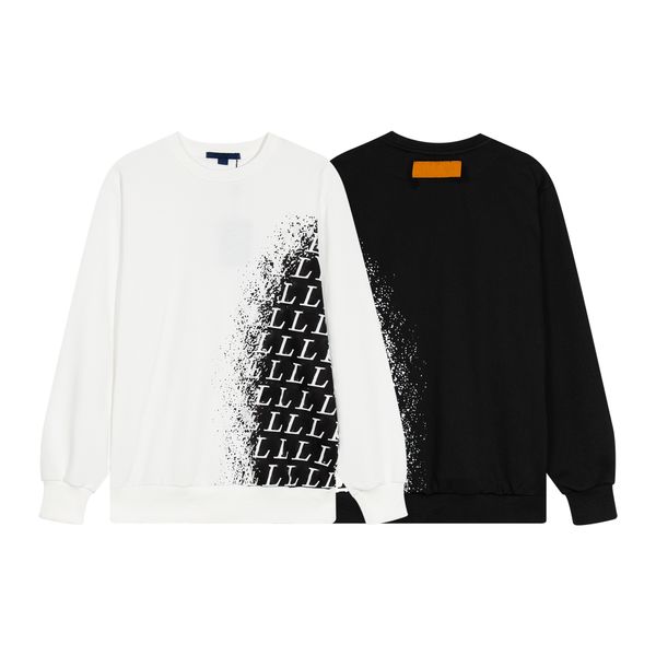 

2022 new fashion sportswear hoodie spring and winter couple pullover men's retro sweater street style, Black
