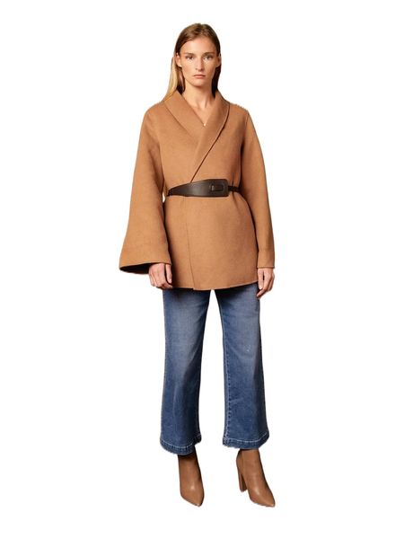 

motf premium wool blend belted overcoat u0ri#, Black