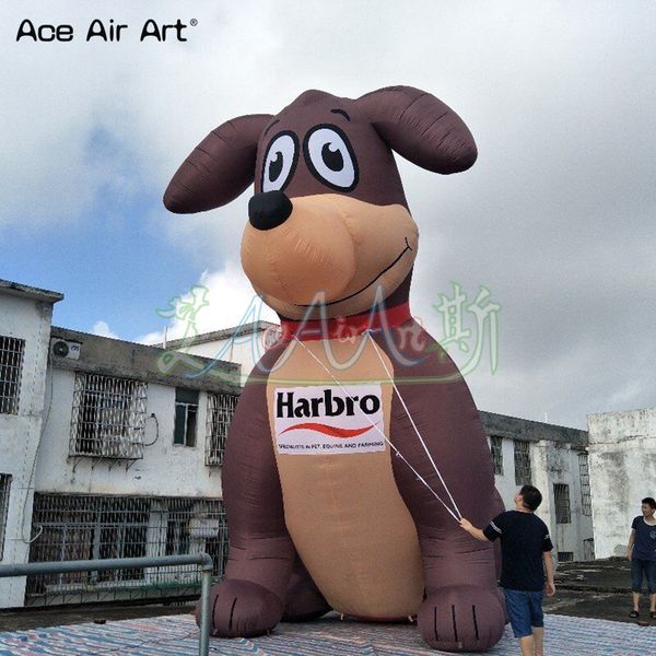 3/4/5M personalizados infláveis ​​Springer Spaniel Air Blown Dog Ballon para exposição de publicidade ao ar livre feita na China