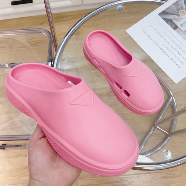 

women and men slippers luxury designer brand super good light feet variety of colors are available with box, Black
