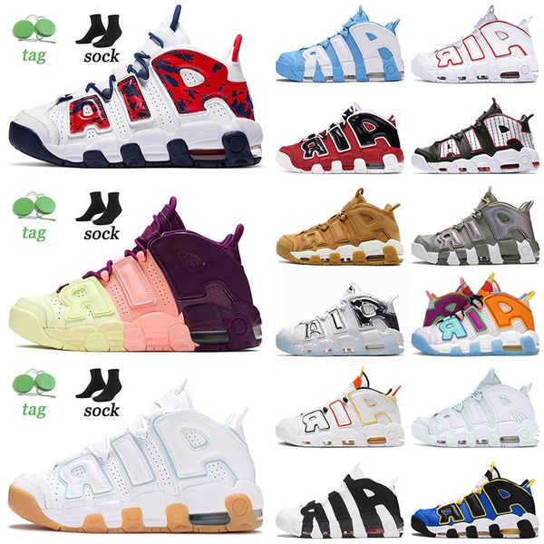 

2022 arrival scottie pippen mens basketball shoes lucky charms obsidian psychic blue sky camo light citron fuchsia blast uptempos sneakers